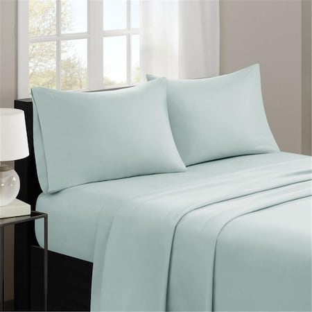 Madison Park Shee Set with 3M Microcell - Seafoam, Twin MP20-2388